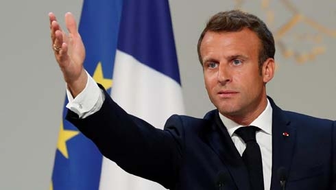 Macron invites Britain's Johnson to France