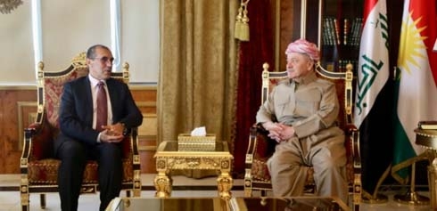 Barzani Discusses Bilateral Ties with French Envoy