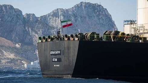 Iranian supertanker that US tried to seize is now heading toward Greece