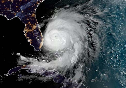 Hurricane Dorian moves towards US coast as seven killed in Bahamas