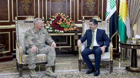 Kurdistan PM, Coalition delegation talk Peshmerga-ISF cooperation amid ISIS threats