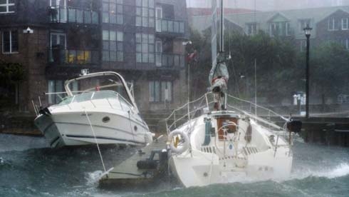 Dorian topples crane in Canada, causes widespread blackouts as storm marches north