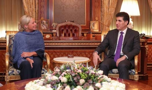 Kurdistan President, UN Envoy Discuss Various Political, Security Affairs