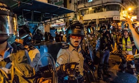 Hong Kong anti-government protests thwarted by police, opposition