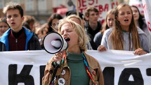 Youth climate protests spread across the globe