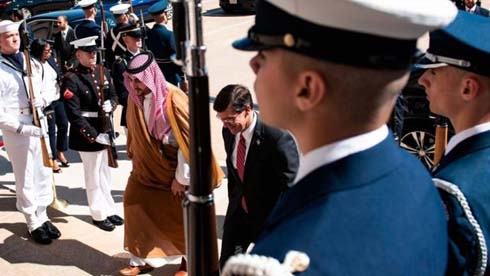 United States sending troops to bolster Saudi defenses after attack