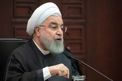Iran resists sanctions, U.S. is 'desperate,' Rouhani says