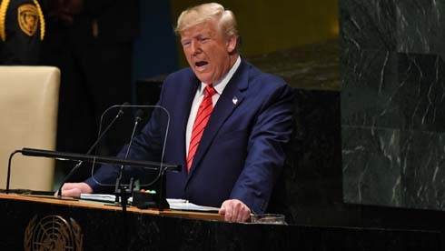 Trump attacks globalism at UN, while putting pressure on Iran