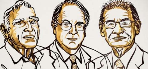 Trio share Nobel Chemistry Prize for lithium-ion battery research