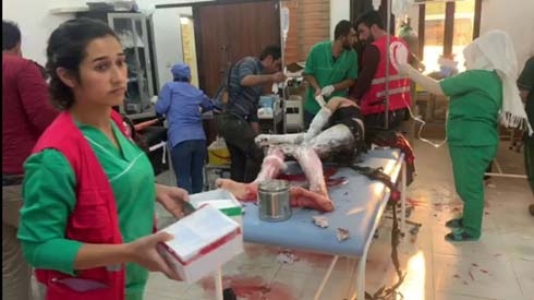 Turkish airstrike on civilian convoy in Syria kills 11, wounds over 70, including journalists