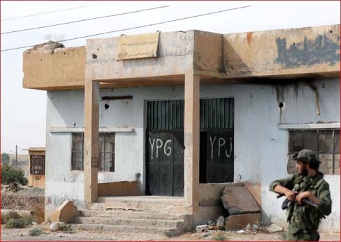 Turkey says Kurdish YPG has not fully withdrawn from Syria border area