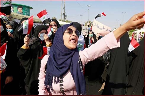 Iraqi prime minister's fate in limbo as protests swell, two killed