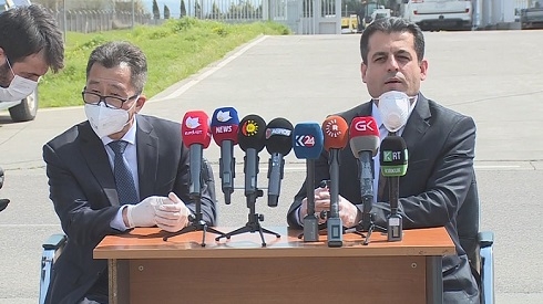 China provides Kurdistan Region with COVID-19 testing kits