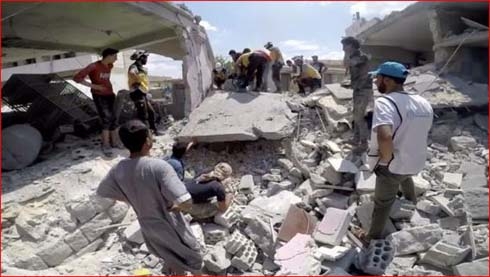 U.S. condemns Syrian government air strikes on civilians in northwest Syria: State Department