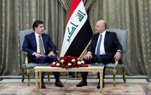 President of Kurdistan Region in Baghdad to discuss Iraq protests, bilateral relations
