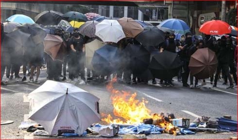 Hong Kong university bosses demand action as campus clashes continue