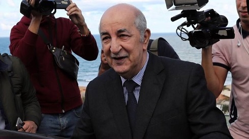 Former premier Abdelmadjid Tebboune elected Algeria's president
