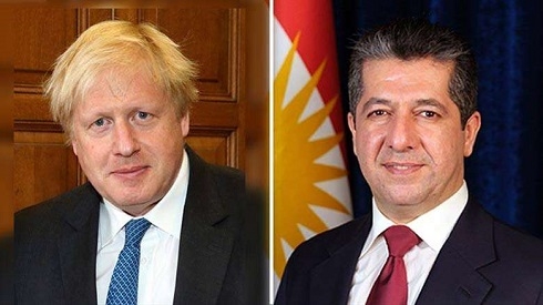 Masrour Barzani congratulates Boris Johnson on 'historic win' in UK election