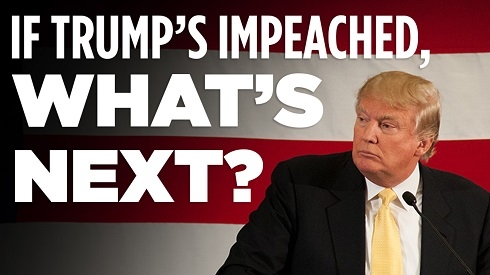 Donald Trump is impeached and faces trial in the US Senate