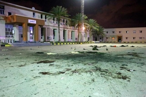 At least 30 killed in Libya military academy attack