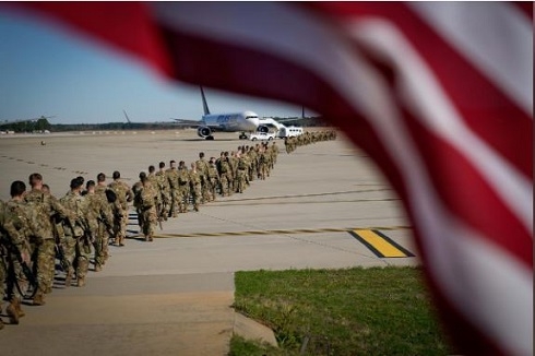 'We're going to war, bro': Fort Bragg's 82nd Airborne deploys to the Middle East