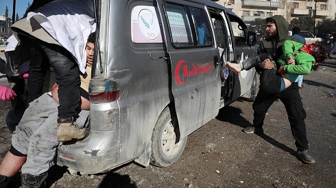 Regime air strikes kill 18 civilians in Syria's Idlib: monitor