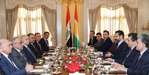 PM Barzani, Iraqi Counterpart Reiterate Commitment to Resolve Disputes