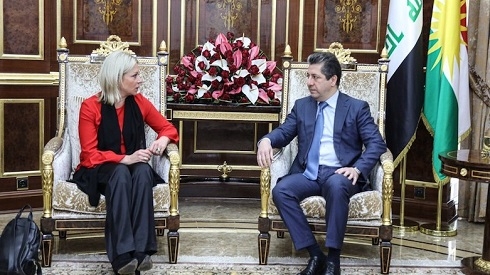 Masrour Barzani meets UN Iraq chief to discuss security, regional developments