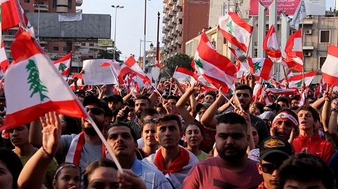 Lebanese protesters on streets for 'week of anger' against leaders
