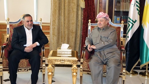Iraqi governor calls on Kurdish leader to help resolve national crises