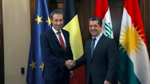 Belgium Thanks Kurdistan for Hosting IDPs, Syrian Refugees