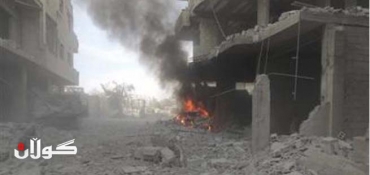 Syria fighting rages amid reports of chemical attacks