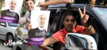 'Arrests' at Iran presidential campaign rally