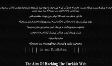 Dengê ‘Hevalên Pêşmerge’ 185 malperên Tirkî hack kir