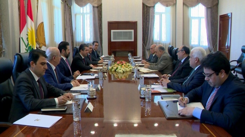 Mesrûr Barzanî û şanda Hikûmeta Iraqê civîyan