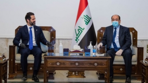 Şanda Kurdistanî li gel Ebadî û Malikî civiya