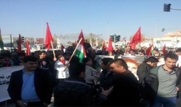 Îro jî li Hewlêr ji bo 3 jinên kurd xwepêşandan hebû