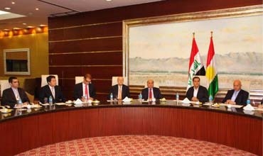 Civîneke berfireh bi diplomatkarên biyanî re