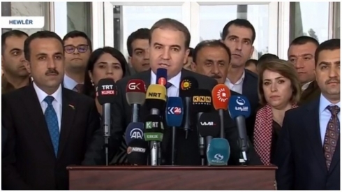 Hêmin Hewramî: PDK li ser ti aliyek xeta sor nedaye