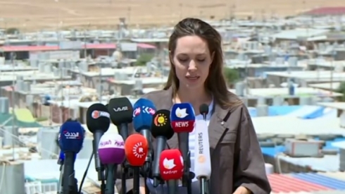 Angelina Jolie li Duhokê serdana kampa koçberan kir