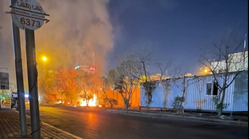 Konsulusxaneya Îranê ya li Kerbelayê hat şewitandin