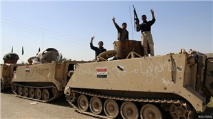 Hêzên Iraqî dibêjin tenê 5 kîlometran ji Tikrîtê dûrin