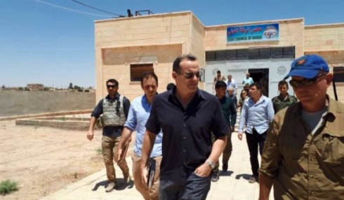 Birêt Mekgorkî seredana bajarê Reqqe kir