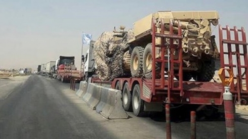 Karwaneke din ya leşkerî ya Amerîkayê gehêşte Qamişlo