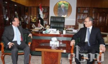 Nûnerê NY’î ligel parêzgarê Kerkûkê civiya