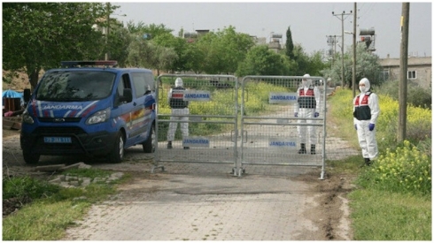 Bakurê Kurdistanê: Bajarê Kilisê bo 3 rojan di karantîna de ye