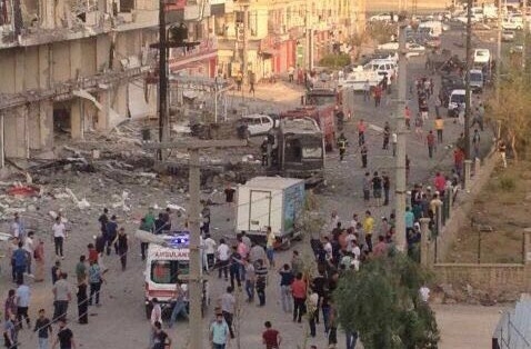 Li Amedê û Mêrdînê teqîn