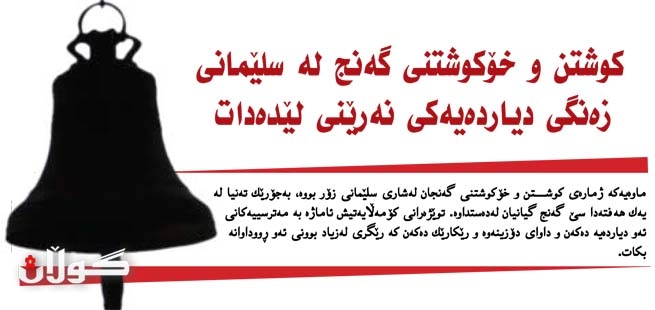 كوشتن و خۆكوشتنی گەنج لە سلێمانی زەنگی دیاردەیەكی نەرێنی لێدەدات