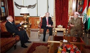 Serokê Herêma Kurdistanê pêşwaziya Serokê Encumena Pîrên Şahnişîna Urdina Haşimî kir