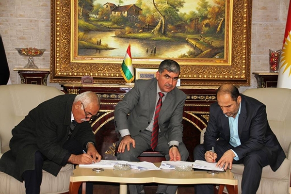 وەزارەتی كشتوكاڵ و كۆمپانیای مەشریق گرێبەستێك بۆ دابینكردنی قڕكەر